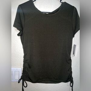 BY & BY TOP SIZE LARGE- olive green color- NWTS